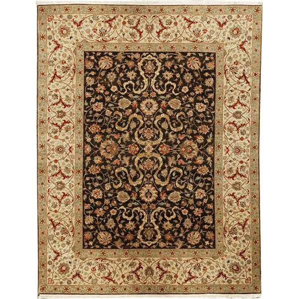 Bokara Rug Co., Inc. HandKnotted HighQuality Black Area Rug Wayfair